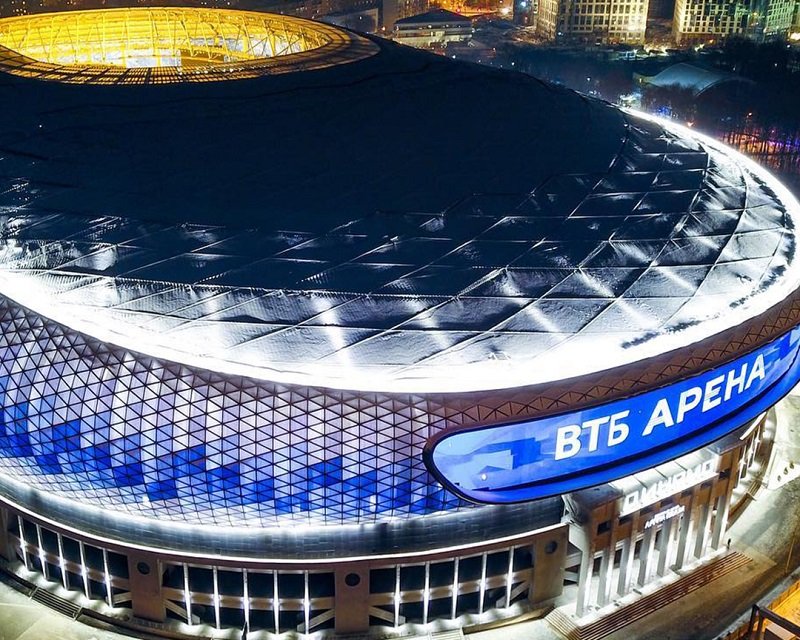 Строительство стадиона Динамо VTB Arena Park