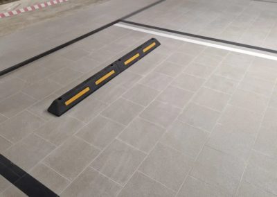утолщенная плитка для паркинга